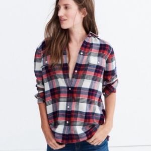 MADEWELL | CLASSIC FLANNEL DRAYTON PLAID